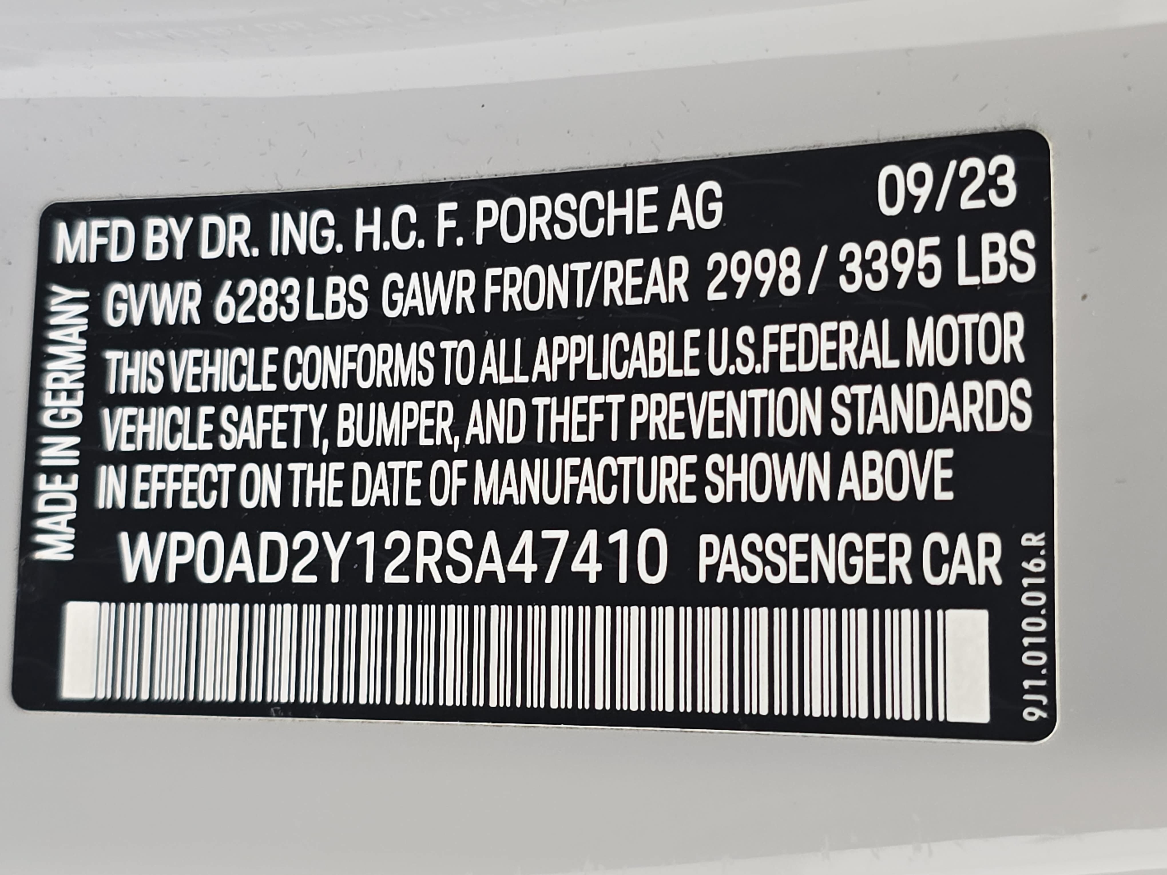 Certified 2024 Porsche Taycan GTS AWD/4WD image 38