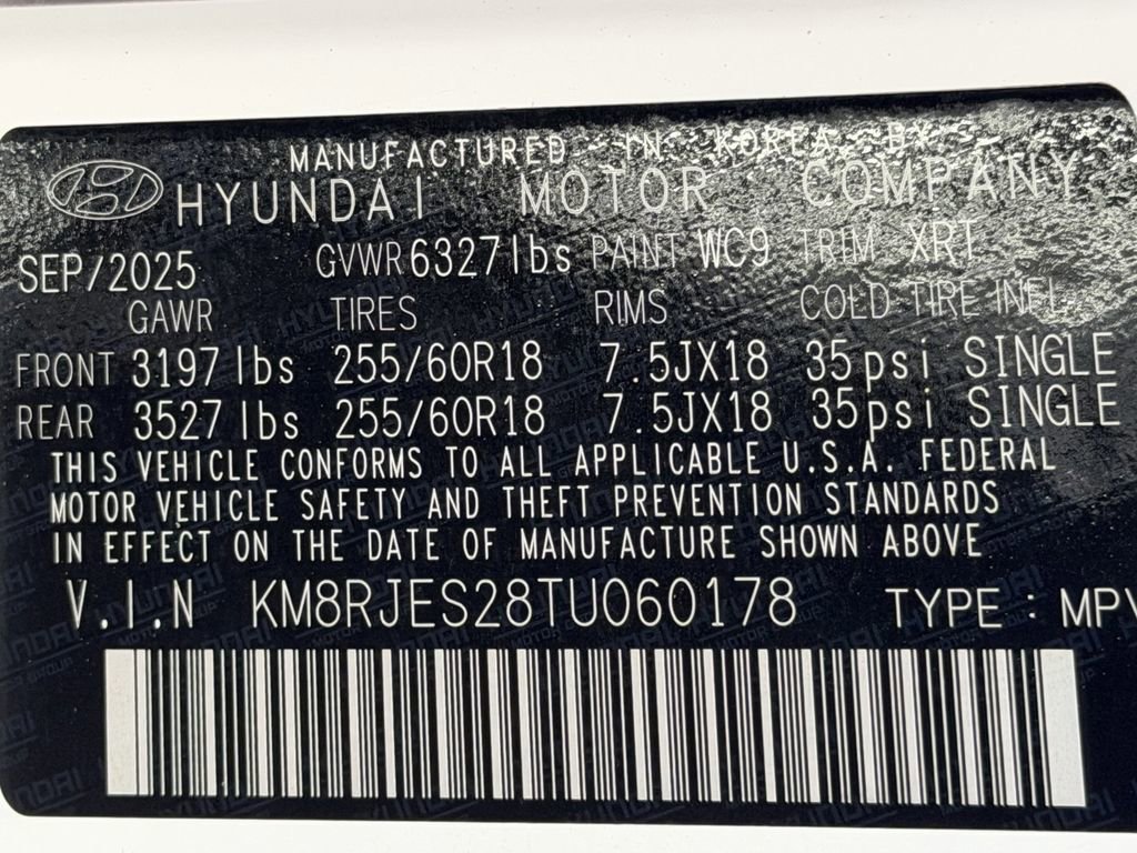 New 2026 Hyundai Palisade XRT Pro image 32