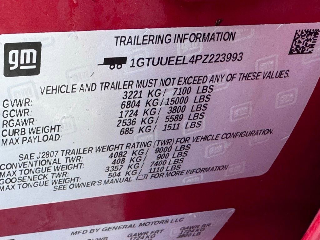 Used 2023 GMC Sierra 1500 AT4 w/ Technology Package image 54