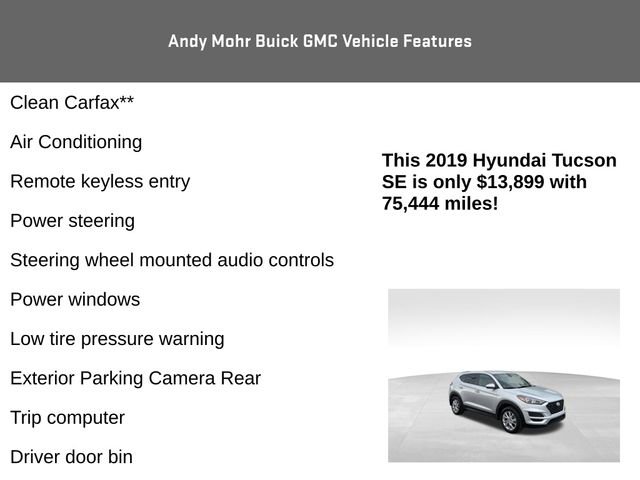 Used 2019 Hyundai Tucson SE w/ Cargo Package image 4
