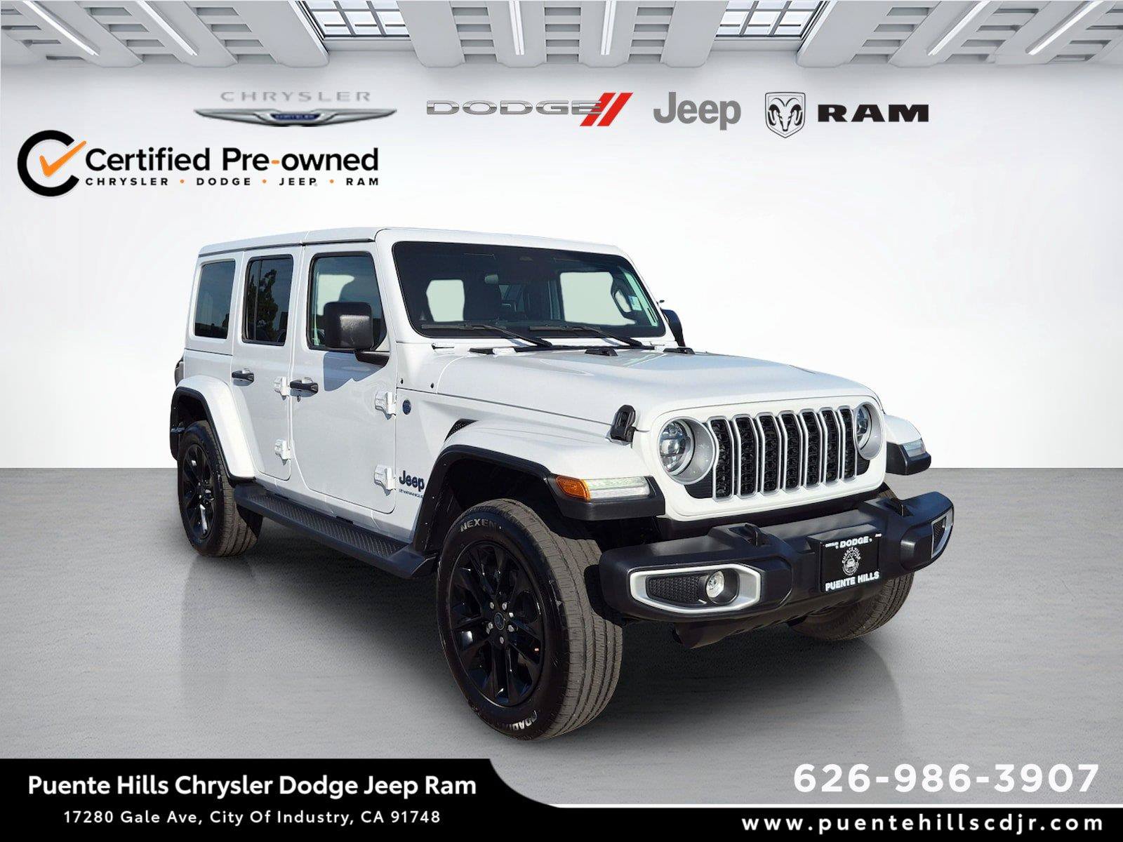 Certified 2025 Jeep Wrangler Unlimited Sahara