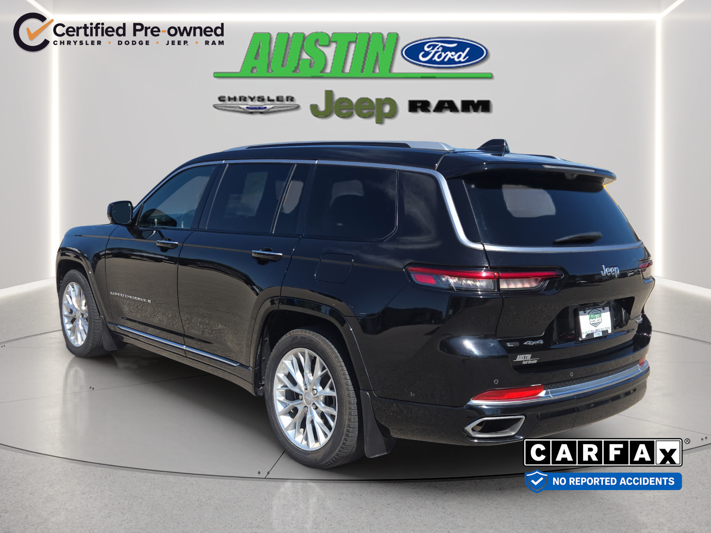 Certified 2021 Jeep Grand Cherokee L Summit w/ Advanced Protech Group IV AWD/4WD image 3