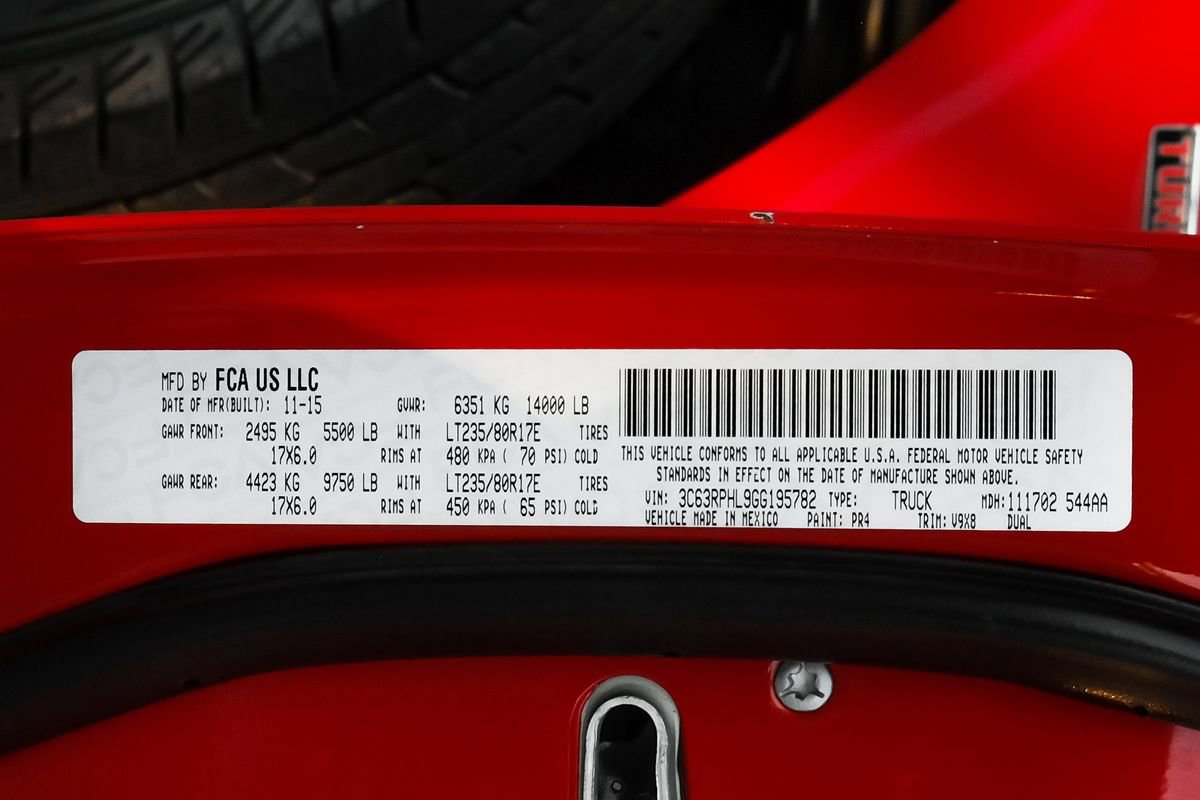 Used 2016 RAM 3500 SLT w/ Cold Weather Group image 53