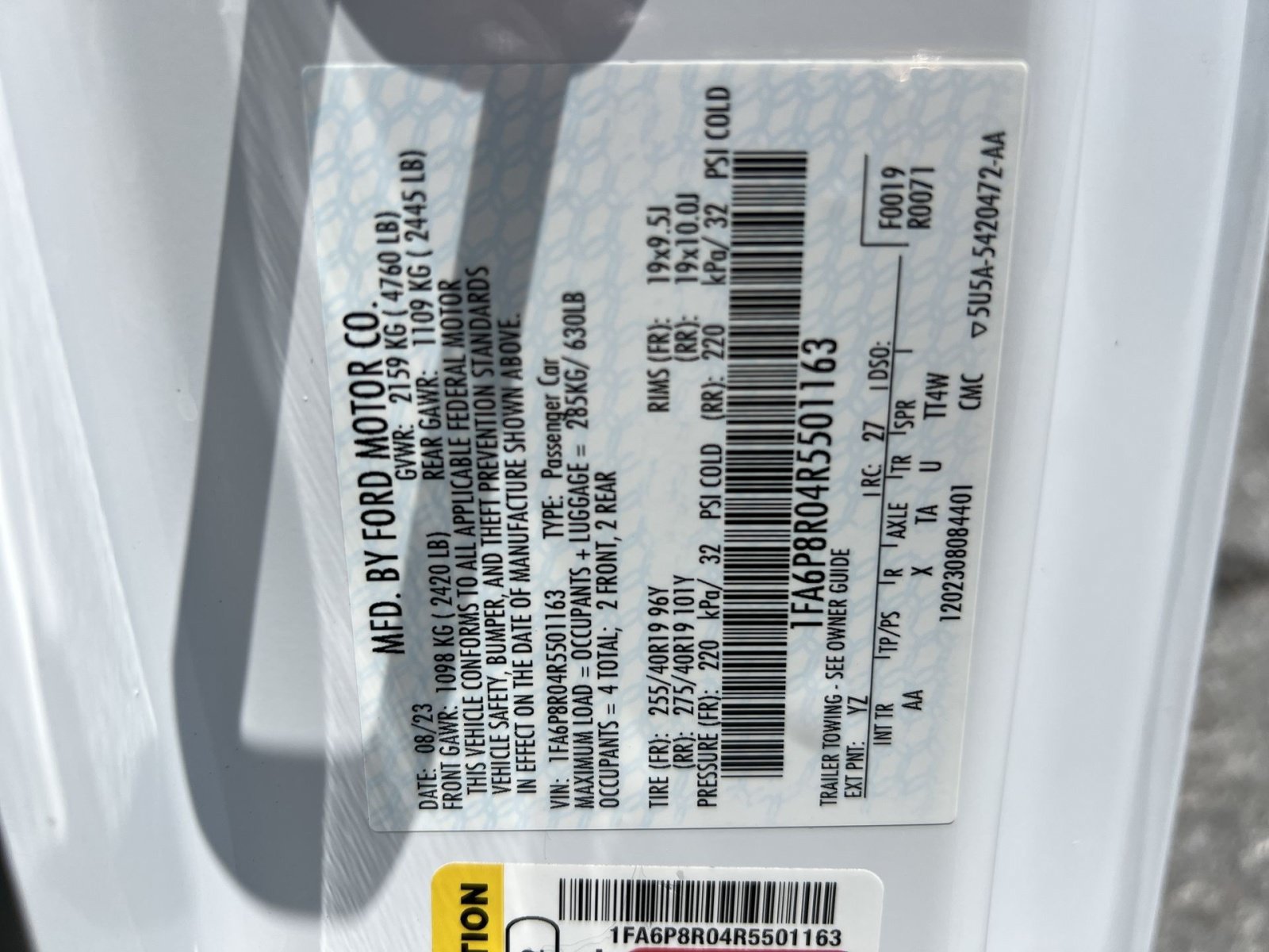 Used 2024 Ford Mustang Dark Horse RWD image 29