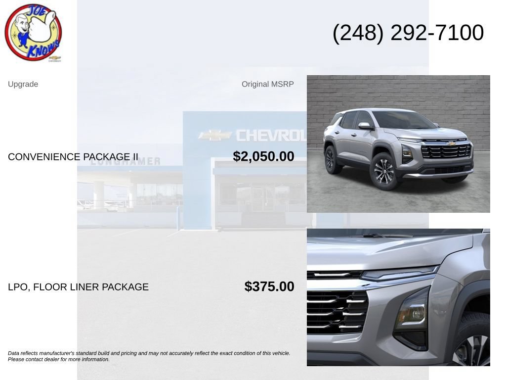 New 2027 Chevrolet Equinox LT w/ Convenience Package II AWD/4WD image 5
