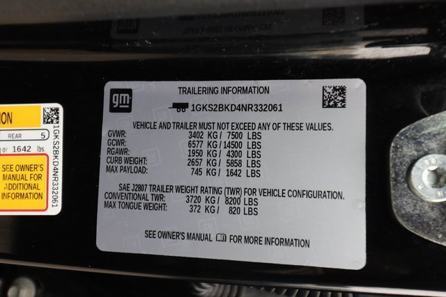 Used 2022 GMC Yukon SLT w/ SLT Premium Package image 82