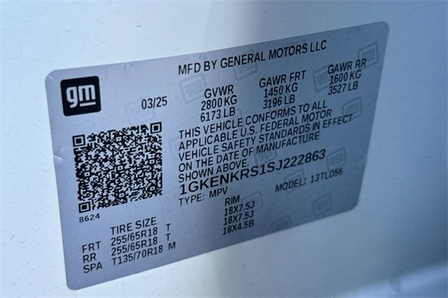 Used 2025 GMC Acadia Elevation image 27