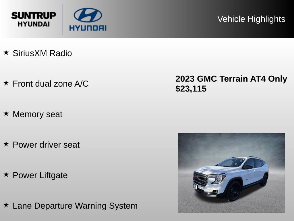Used 2023 GMC Terrain AT4 AWD/4WD image 8