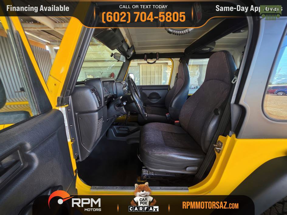 Used 2004 Jeep Wrangler X AWD/4WD image 10