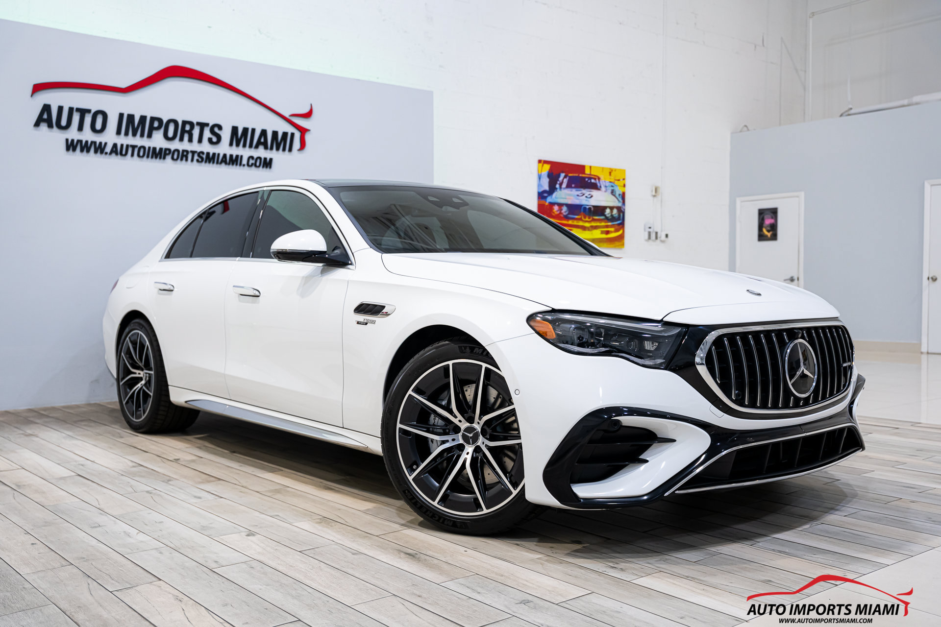 Used 2025 Mercedes-Benz E 53 AMG e 4MATIC Sedan w/ Driver Assistance Package image 27