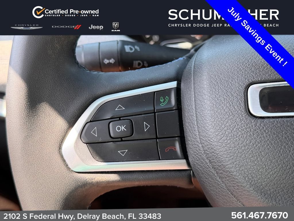 Certified 2022 Jeep Compass Latitude w/ Sun and Sound Group FWD image 28