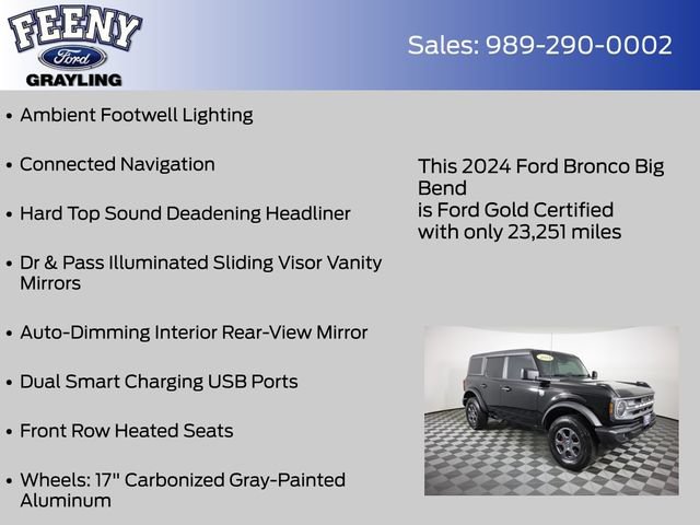 Used 2024 Ford Bronco Big Bend AWD/4WD image 20