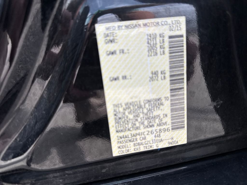 Used 2015 Nissan Altima 2.5 S w/ Power Driver Seat Package image 33