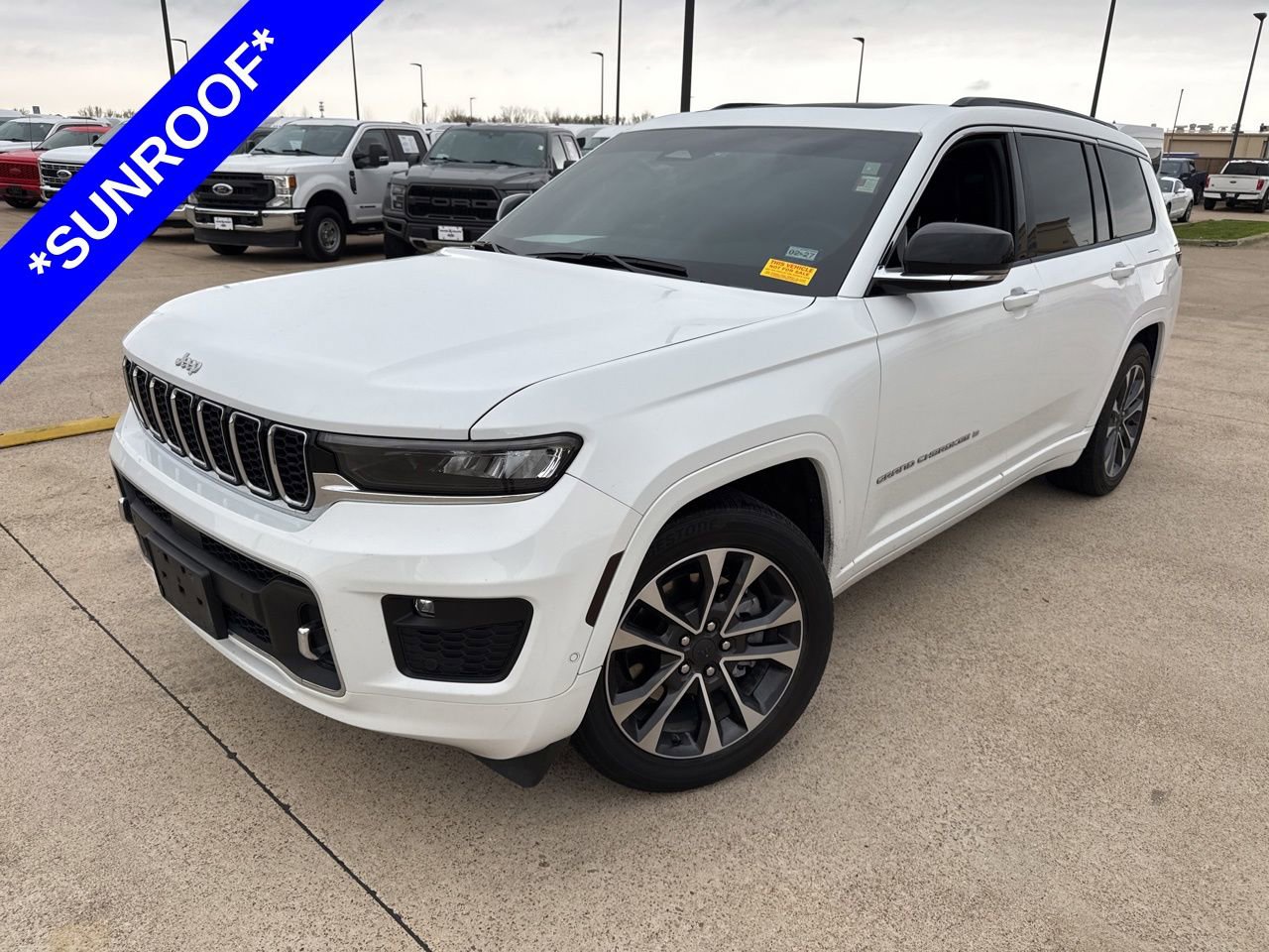 Used 2024 Jeep Grand Cherokee L Overland w/ Rear Seat Video Group I