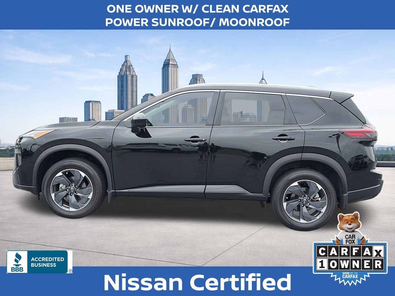 Certified 2025 Nissan Rogue SV w/ SV Premium Package FWD image 2