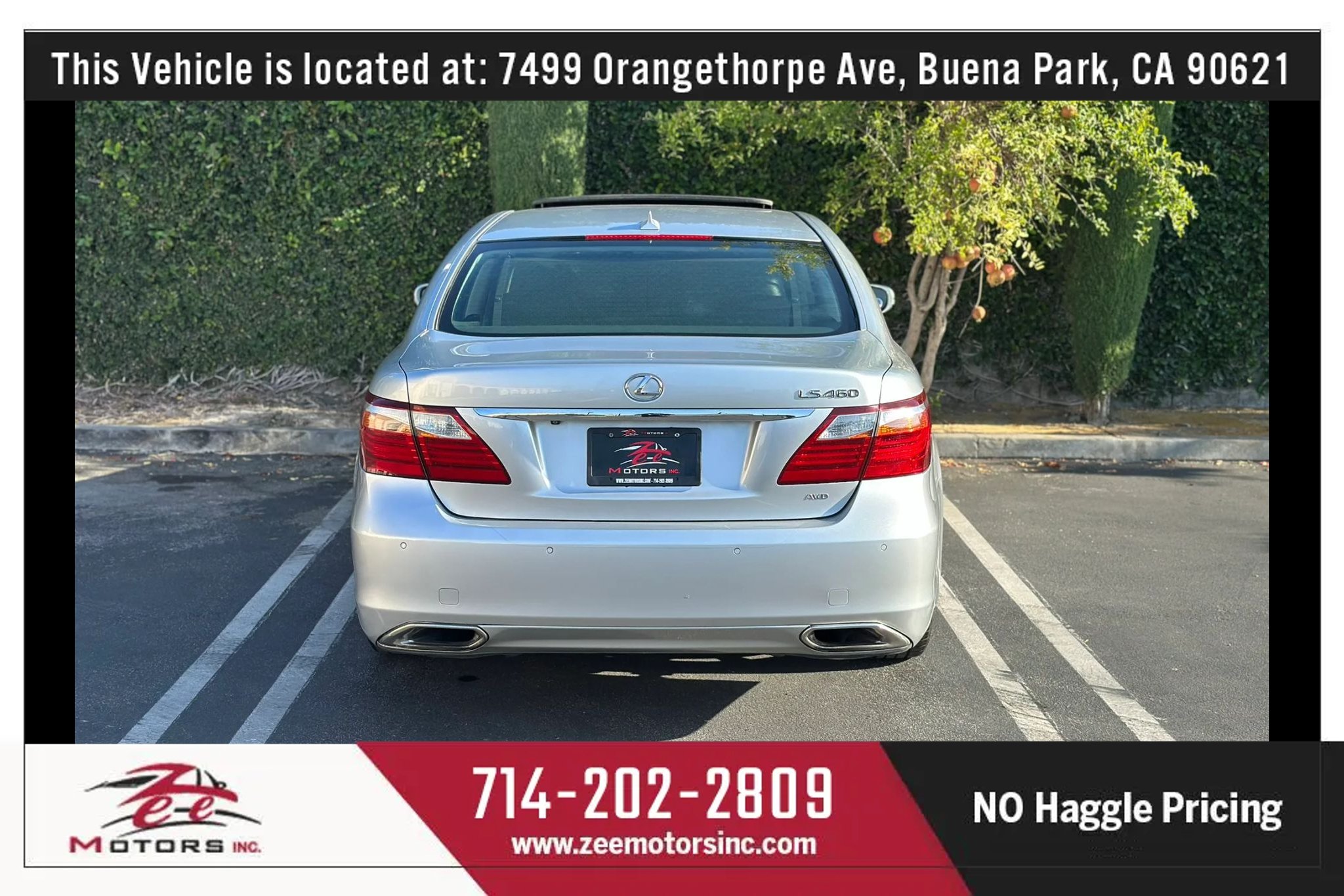 Used 2011 Lexus LS 460 AWD w/ Comfort Pkg image 8