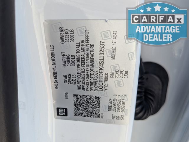 Certified 2025 Chevrolet Colorado Z71 w/ Technology Package AWD/4WD image 36