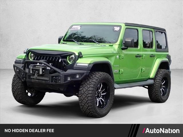 Used 2018 Jeep Wrangler Unlimited Sahara w/ Cold Weather Group