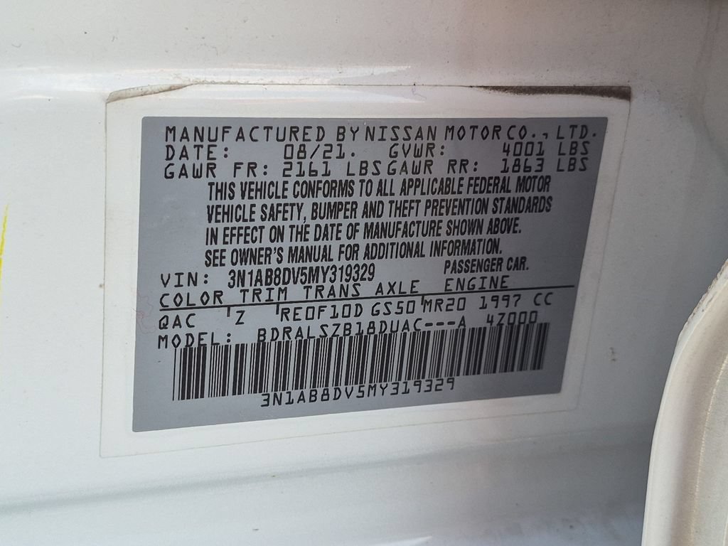 Used 2021 Nissan Sentra SR w/ SR Premium Package FWD image 31