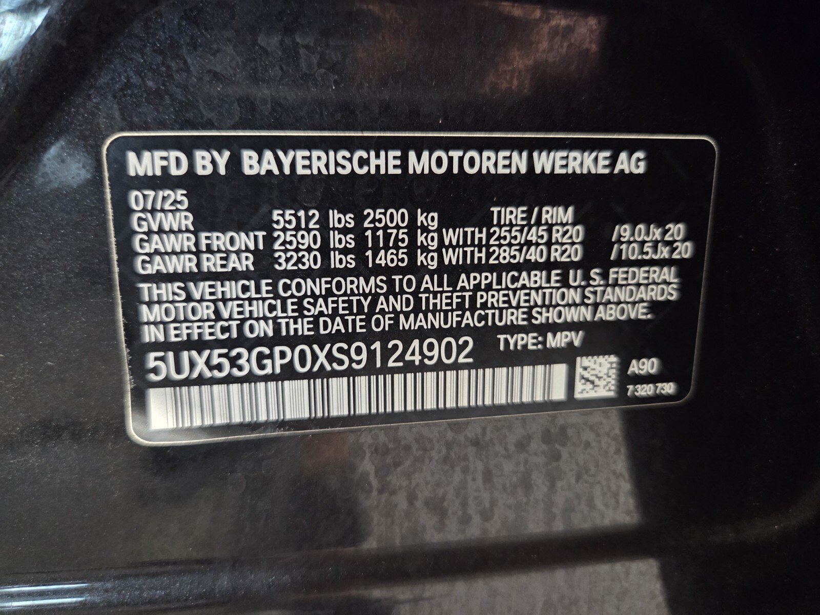 Used 2025 BMW X3 xDrive30i w/ Premium Package AWD/4WD image 18