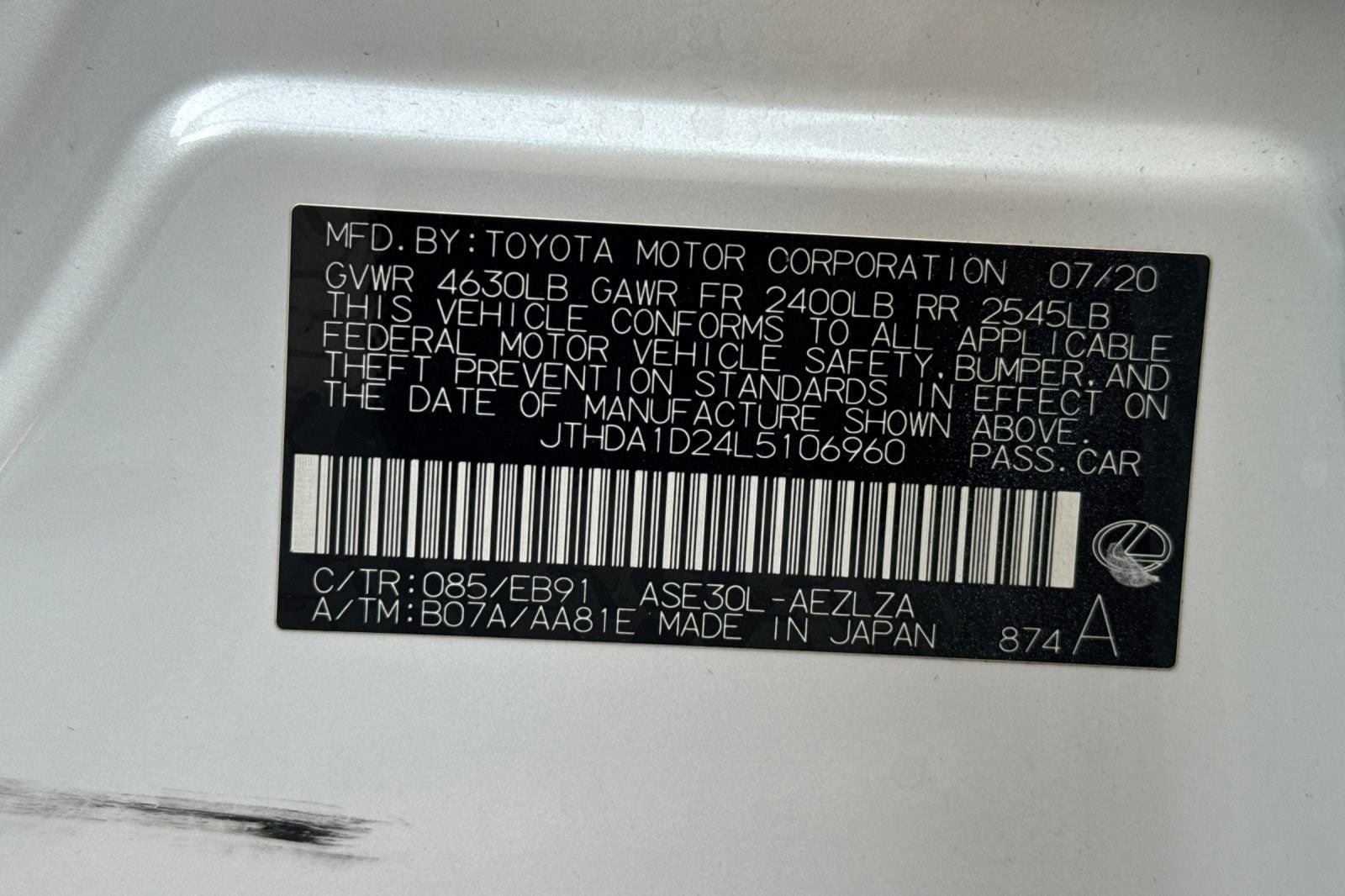 Used 2020 Lexus IS 300 w/ Premium Package RWD image 33