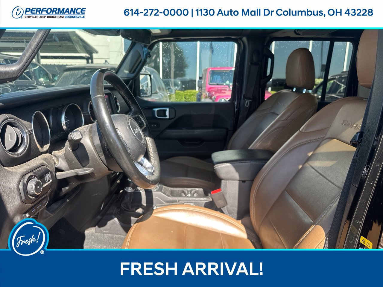 Used 2023 Jeep Wrangler Unlimited Sahara w/ Cold Weather Group AWD/4WD image 12