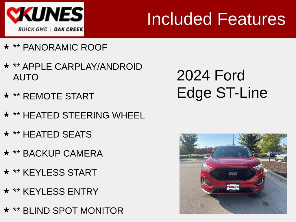 Used 2024 Ford Edge ST-Line image 2