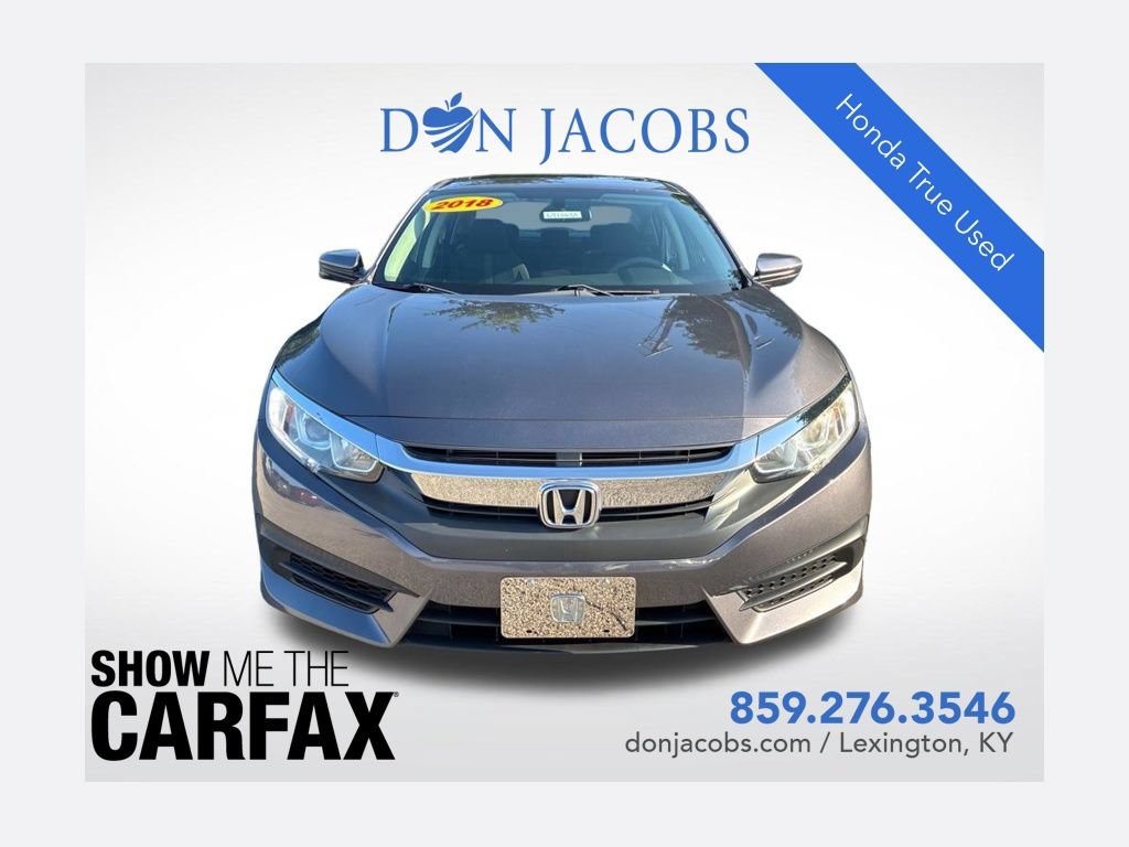 Certified 2018 Honda Civic EX