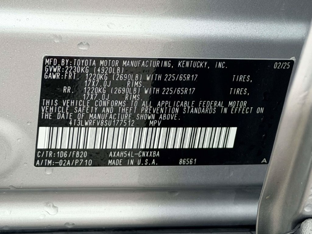 Certified 2025 Toyota RAV4 LE AWD/4WD image 26