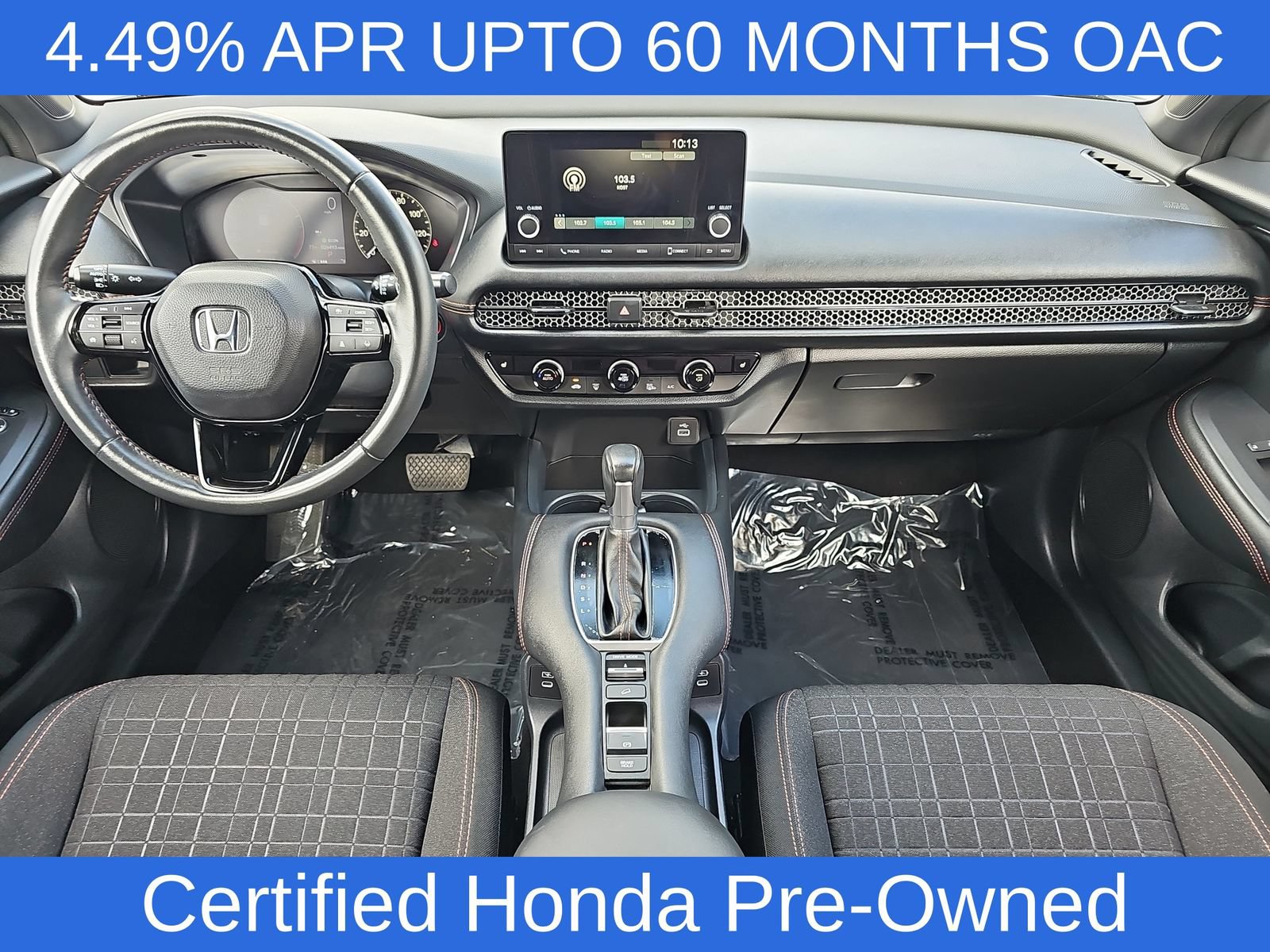 Certified 2024 Honda HR-V Sport image 9