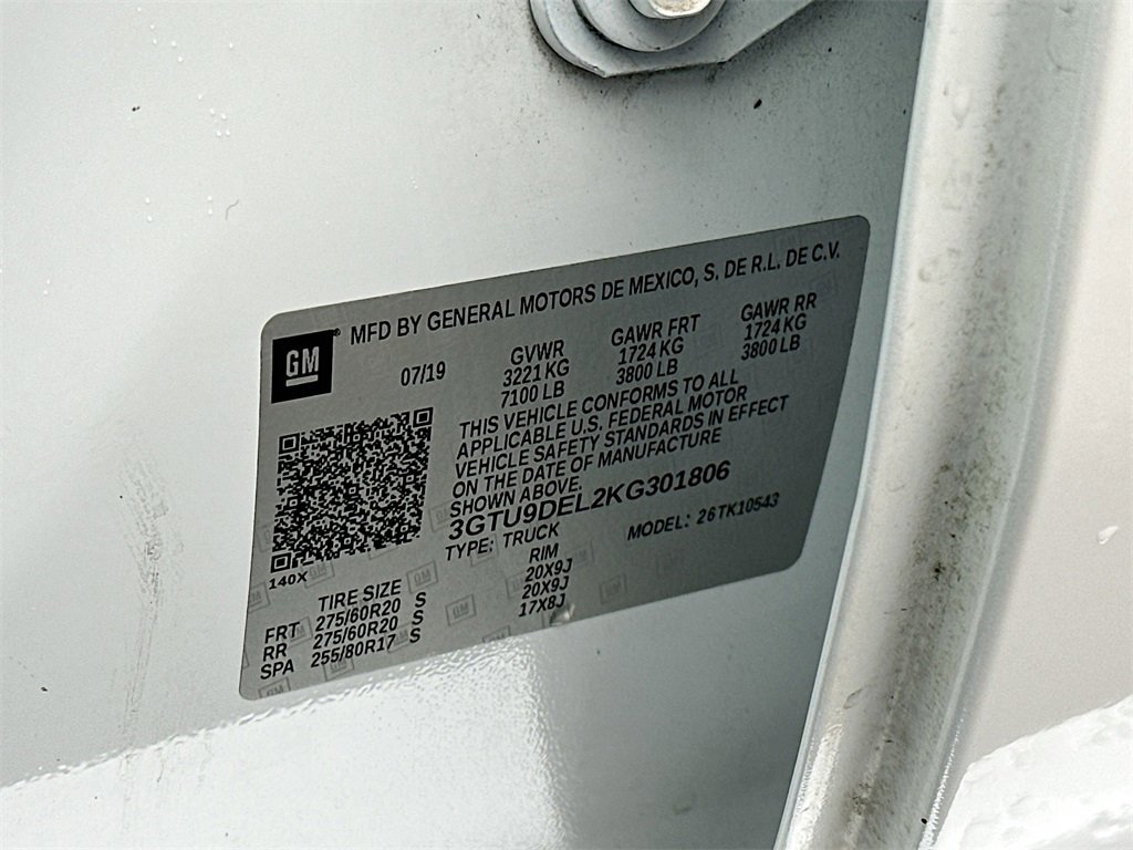 Certified 2019 GMC Sierra 1500 SLT w/ SLT Premium Plus Package image 27