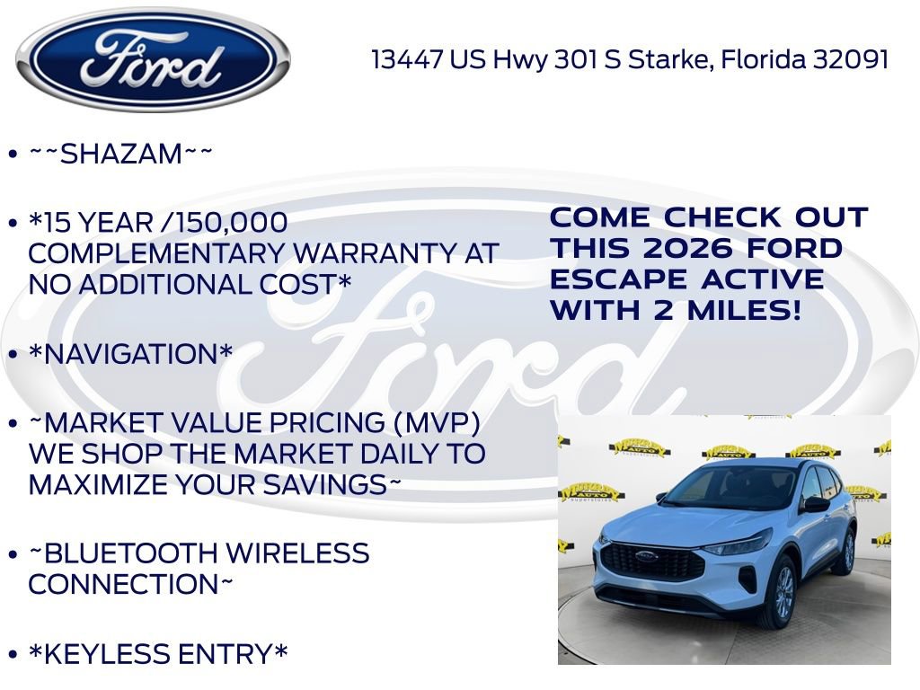 New 2026 Ford Escape Active w/ Tech Pack #1 FWD image 5