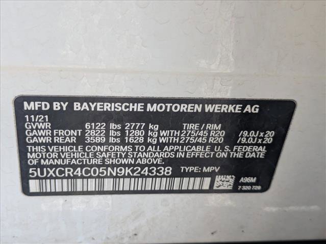 Used 2022 BMW X5 sDrive40i w/ Premium Package image 23