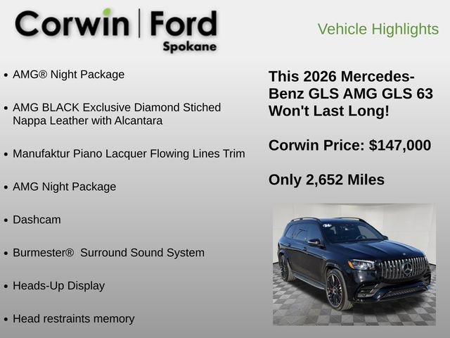 Used 2026 Mercedes-Benz GLS 63 AMG 4MATIC image 6