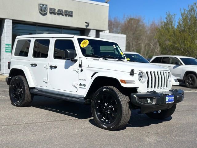 Used 2021 Jeep Wrangler Unlimited Sahara w/ Cold Weather Group image 8