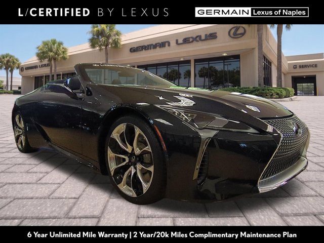 Certified 2022 Lexus LC 500 Convertible w/ Touring Package RWD image 1