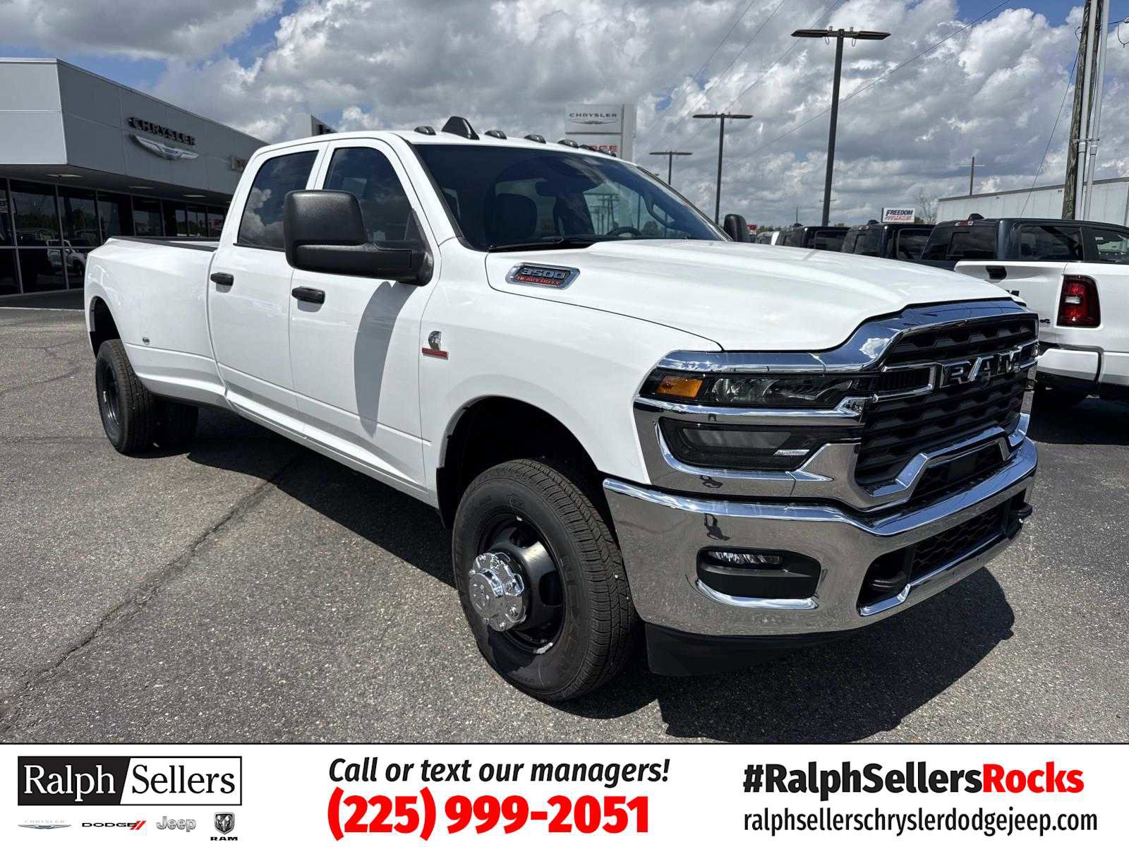 New 2026 RAM 3500 Tradesman w/ Chrome Appearance Group A