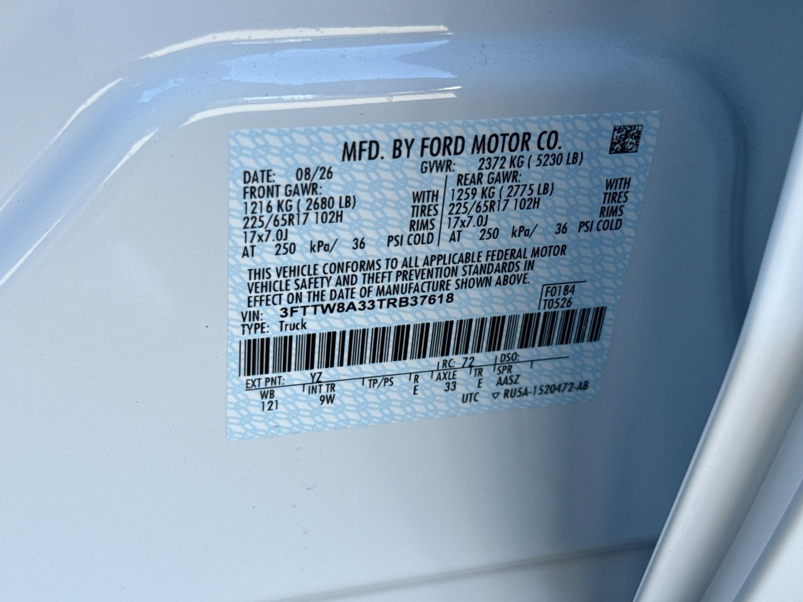 New 2026 Ford Maverick XL FWD image 27