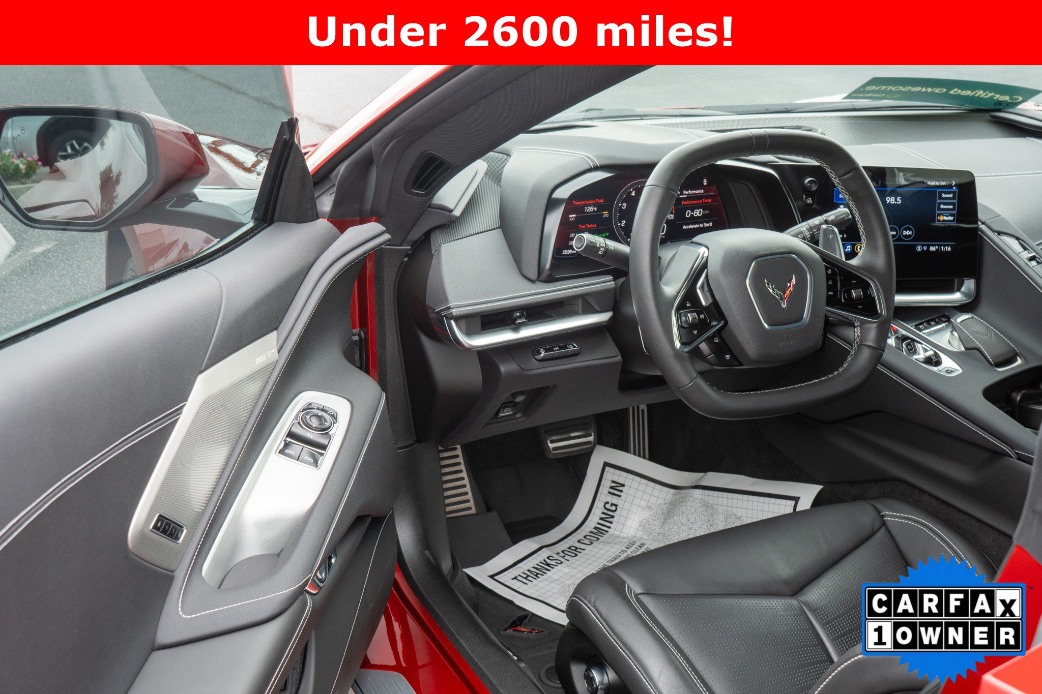 Used 2022 Chevrolet Corvette Stingray Preferred Cpe w/ Z51 Performance Package RWD image 12