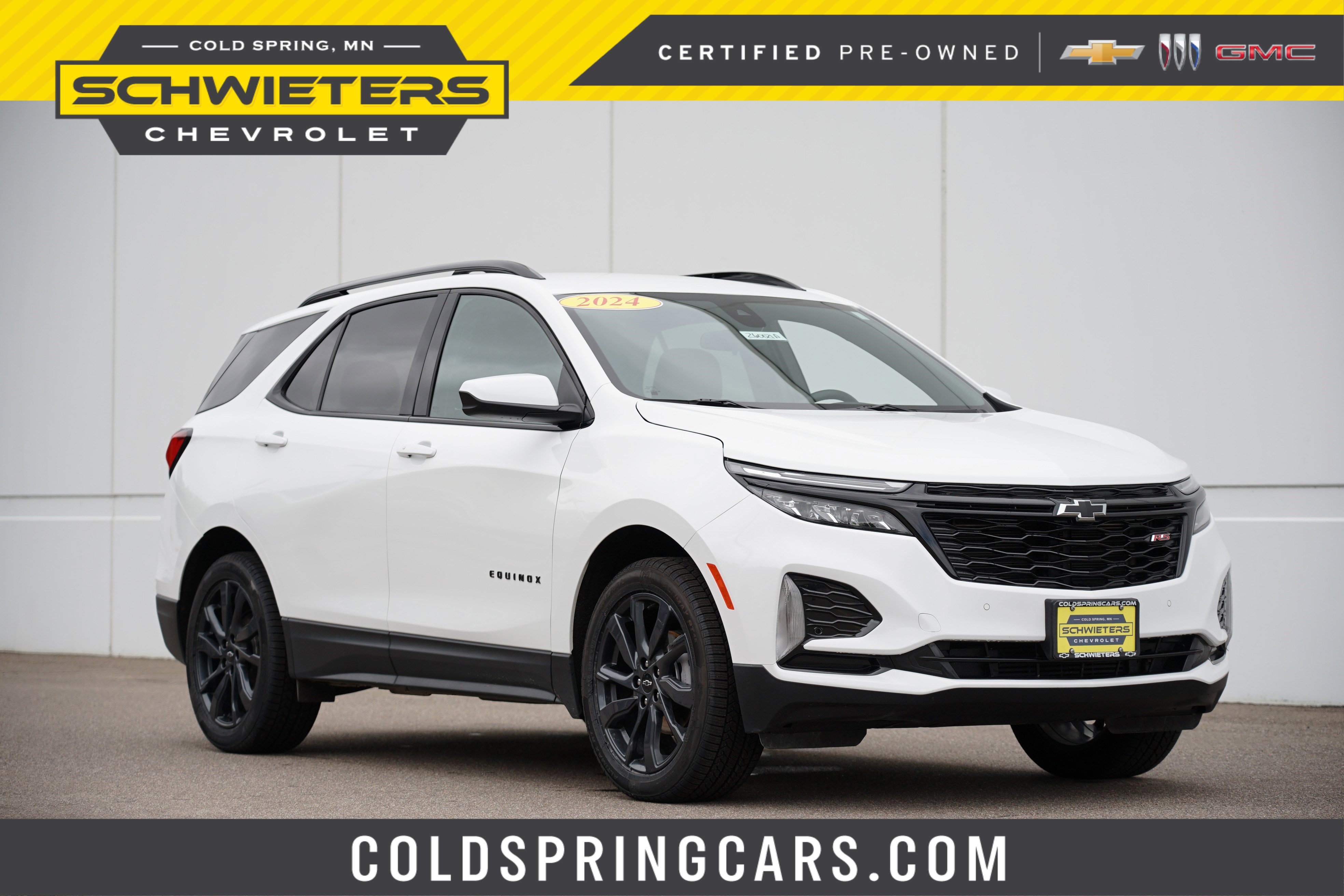 Certified 2024 Chevrolet Equinox RS