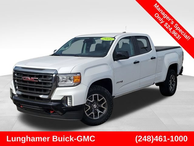 Used 2021 GMC Canyon AT4 w/ Driver Alert Package