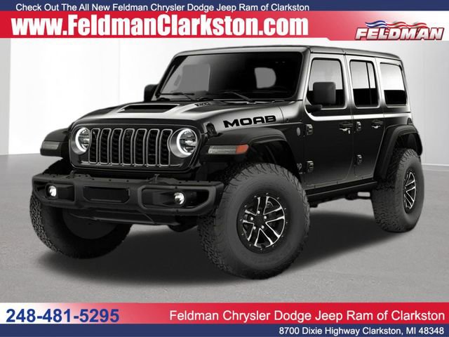 New 2026 Jeep Wrangler Unlimited Rubicon 392 w/ Quick Order Package 27X Moab
