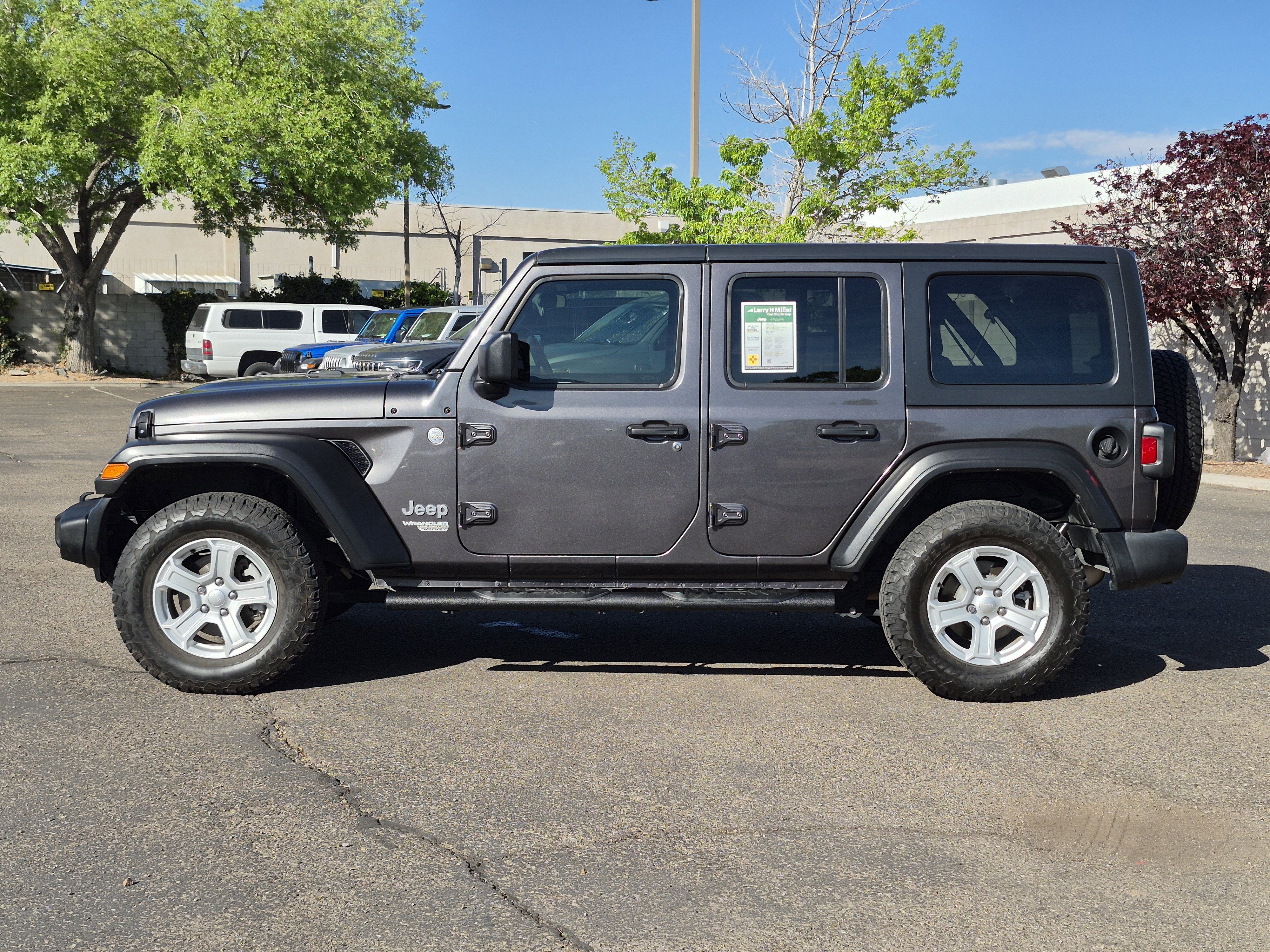 Used 2021 Jeep Wrangler Unlimited Sport image 4