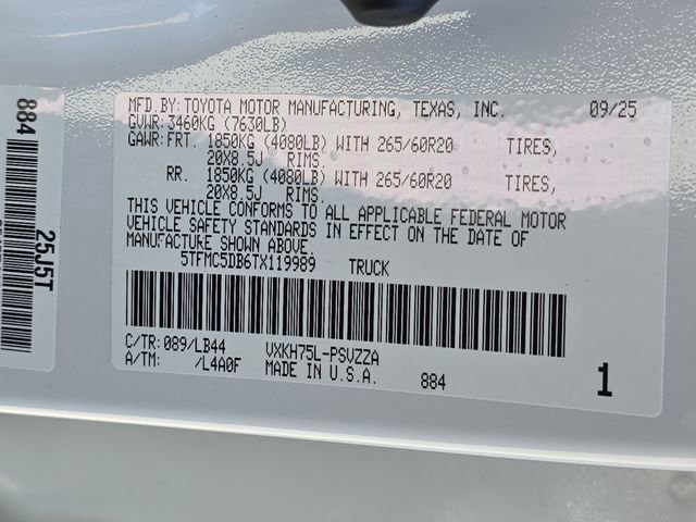 New 2026 Toyota Tundra 1794 Edition image 35