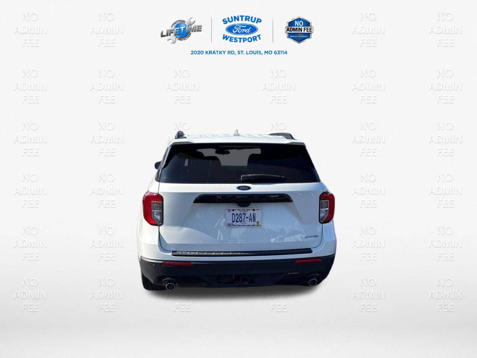 Used 2024 Ford Explorer ST-Line w/ Class IV Trailer Tow Package AWD/4WD image 4
