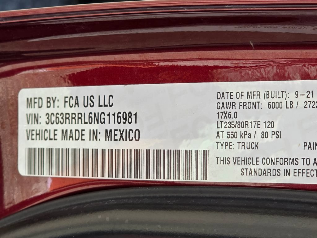 Used 2022 RAM 3500 Limited AWD/4WD image 22