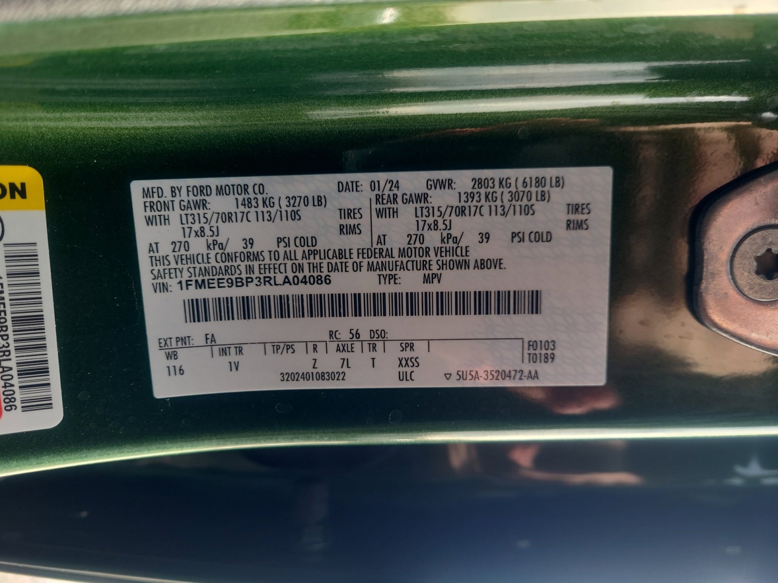 Certified 2024 Ford Bronco Badlands w/ Sasquatch Package image 25