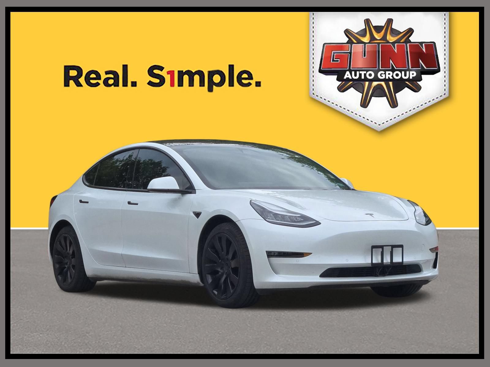 Used 2020 Tesla Model 3 Long Range AWD/4WD image 1
