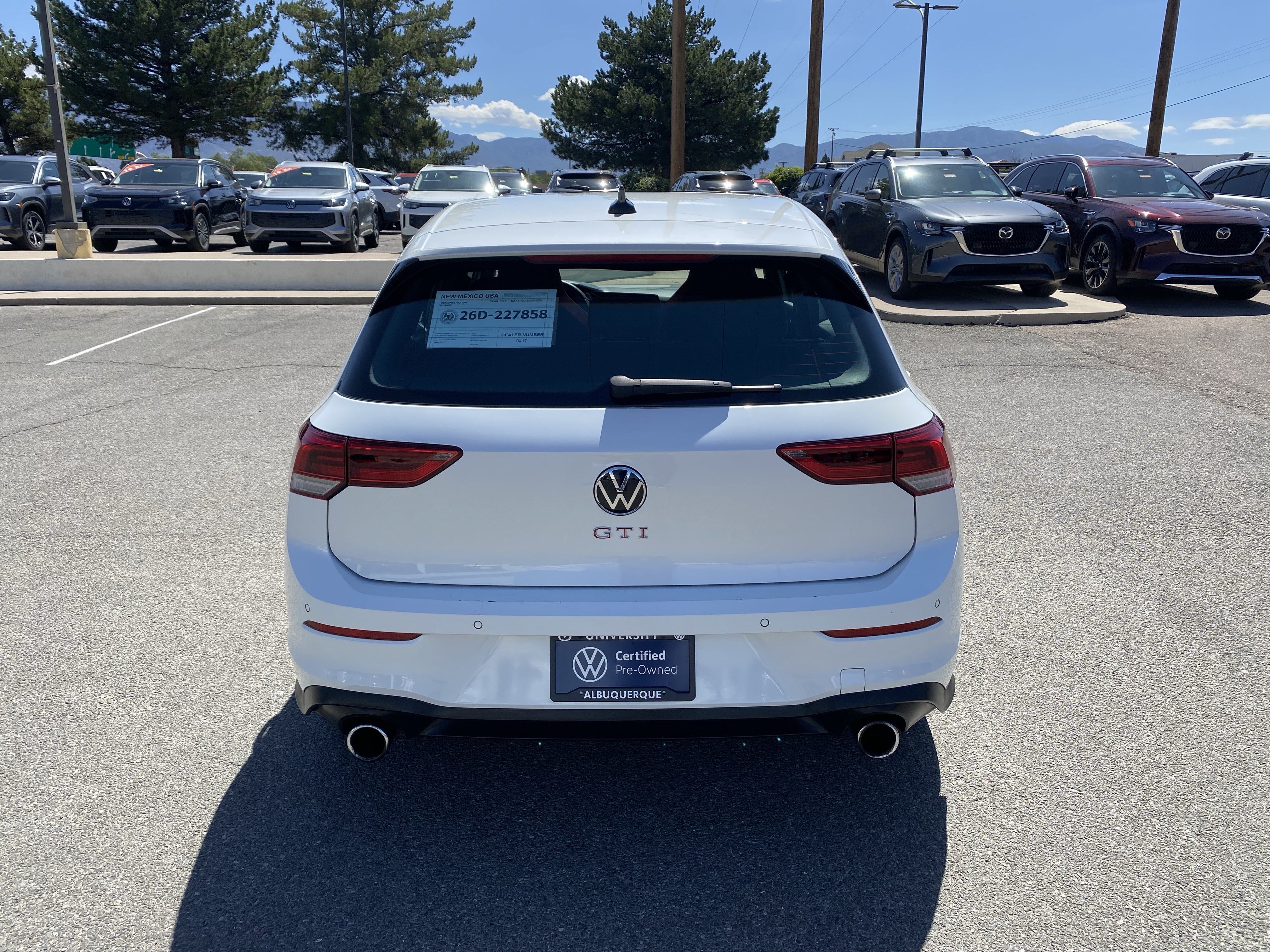 Certified 2022 Volkswagen GTI SE FWD image 49