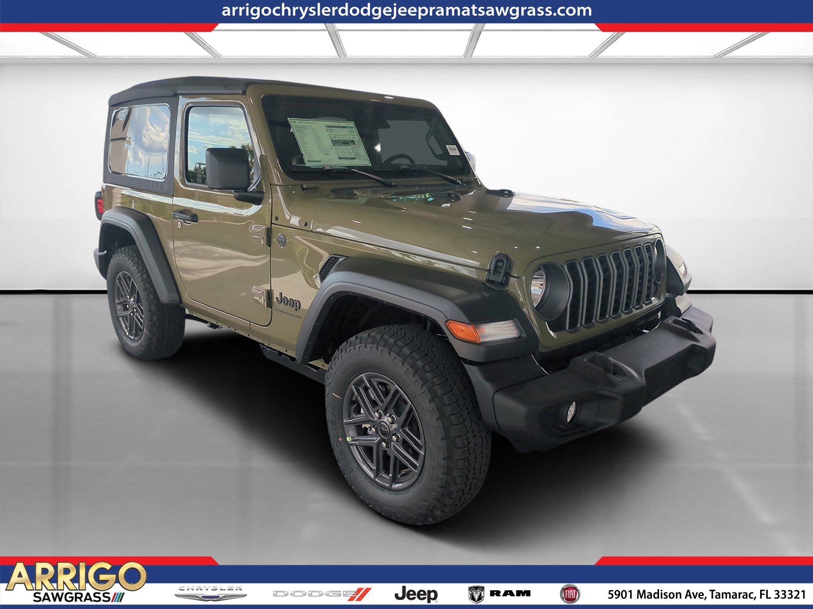 New 2026 Jeep Wrangler Sport S image 1